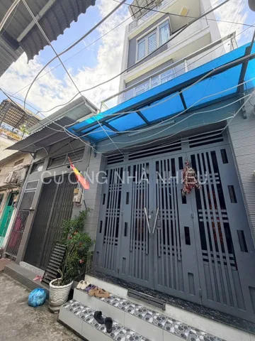 Bán nhà giá tốt Quận 7 (trung tâm Tân Hưng) 81m2; hẻm thông Him Lam; cách hẻm xe tải 35m; ngang 4m vuông A4