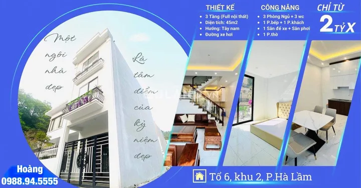 💥Giá sốc💥Bán nhà tổ 2,khu 6,Hà Lầm,Hạ Long,Quảng Ninh