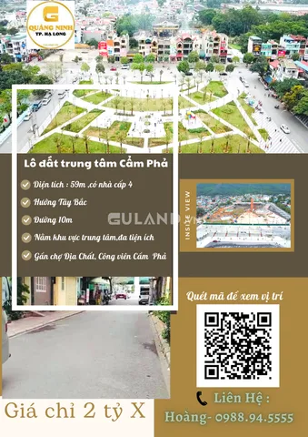 💥Siêu hot💥 Bán đất phường Cẩm Trung,Cẩm Phả