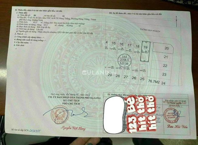 💥Giá tốt💥Bán đất TĐC Hùng Thắng