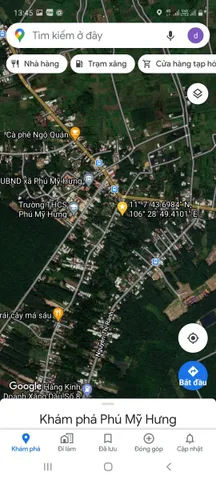 Bán đất 1450m² 5.8 tỷ tại Xã Phú Mỹ Hưng Huyện Củ Chi