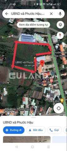 BÁN 10152M2 ĐẤT NÔNG NGHIỆP KẾ BÊN UBND XÃ PHƯỚC HẬU