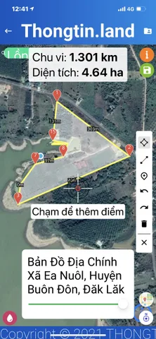 HẠ GIÁ 10 TỶ CHỈ CÒN 33 TỶ SỞ HỮU NGAY SIÊU PHẨM View Hồ Thuỷ Điện Serepok 3, 50000m²