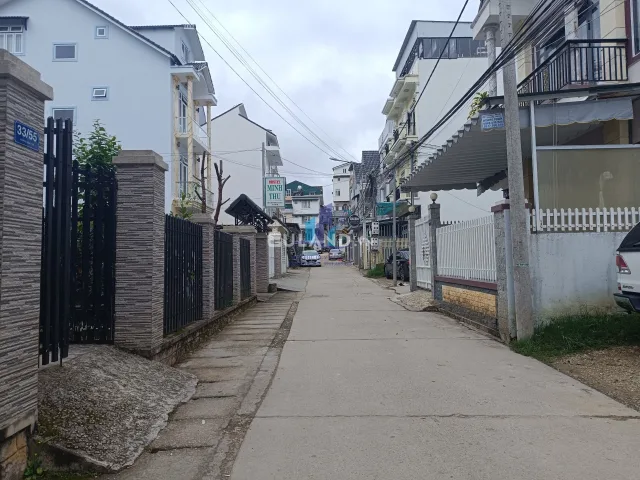 ĐÀ LẠT - BÁN LÔ ĐẤT HAI MẶT TIỀN TIỆN KINH DOANH nguyễn Công Trứ p8 127m 10.6 tỷ