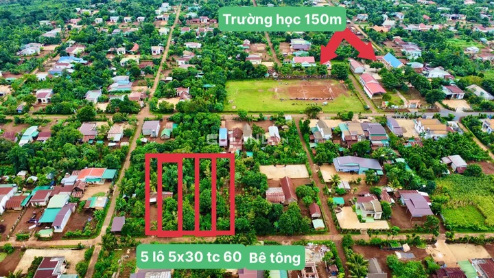 F0 5 LÔ ĐẦU TƯ TẠI CƯ BAO- BUÔN HỒ 5*30 GIÁ BÁN 250/1