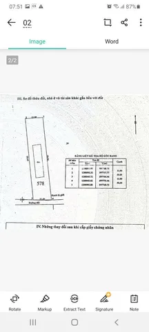 Bán đất thổ đường số 155 Bình Mỹ