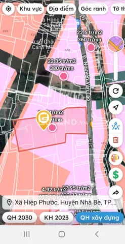 Bán đất 20000m² có sẵn 4000m² thổ cư ngang 100m giá 210 tỷ tại Xã Hiệp Phước Huyện Nhà Bè