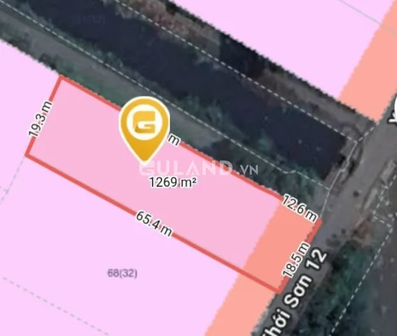 Bán đất 1269m² ngang 19m giá 25 tỷ tại Xã Xuân Thới Sơn Huyện Hóc Môn