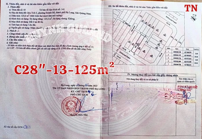 DỰ ÁN BẮC SÔNG TRỚI - HOÀNH BỒ