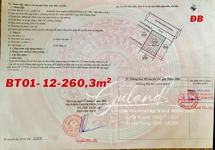 ĐẤT BIỆT THỰ GẦN CAFE RUBY