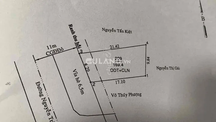 Chủ gửi bán mặt tiền đường Nguyễn Tri Phương Chánh nghĩa TP Thủ Dầu Một - Bình Dương