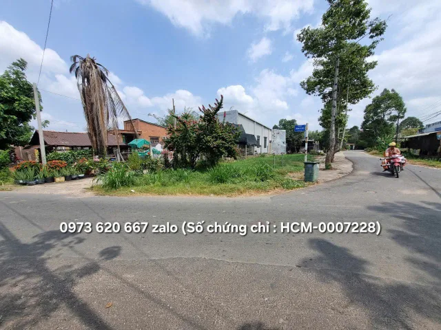 (S368) Đất 2 mặt tiền Trương Thị Kiện, xã Thái Mỹ, dt 198m2, đất ở hiện hữu, giá 1 tỷ 950 bớt lộc
