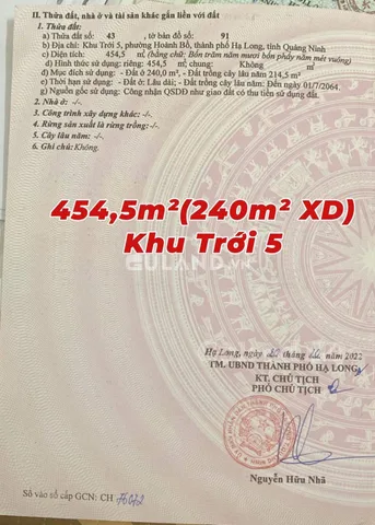 ĐẤT THỔ CƯ GIÁ RẺ - KHU TRỚI 5