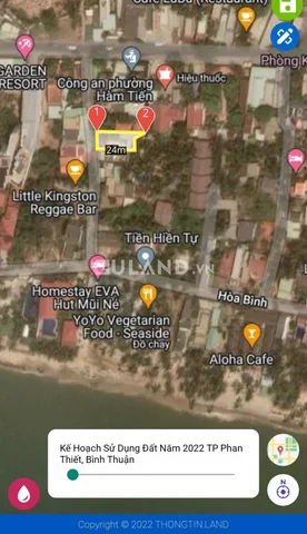 Bán lô đất nhỏ đường ô tô Hoà Bình, Hàm Tiến gần khu phố Tây. LH: 0974090487