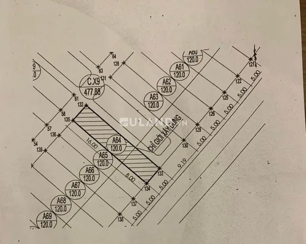 BÁN ĐẤT Ô GÓC VƯỜN HOA KHU ĐÔ THỊ CỘT 5,CỘT 8 MỞ RỘNG,HỒNG HÀ,HẠ LONG,QUẢNG NINH