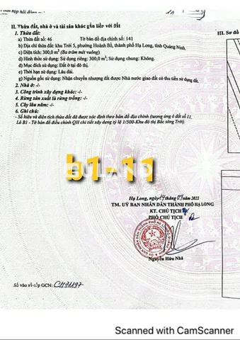Ô GÓC BIỆT THỰ BẮC SÔNG TRỚI