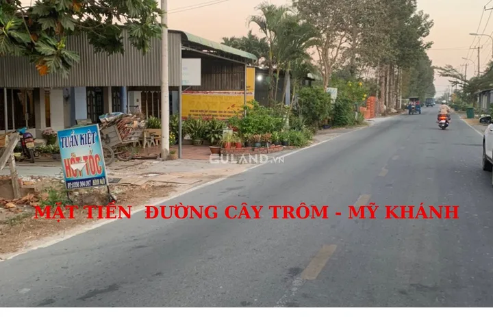 Đất thổ cư có nhà cấp 4. Mt cây trôm mỹ khánh. Xã Thái Mỹ
