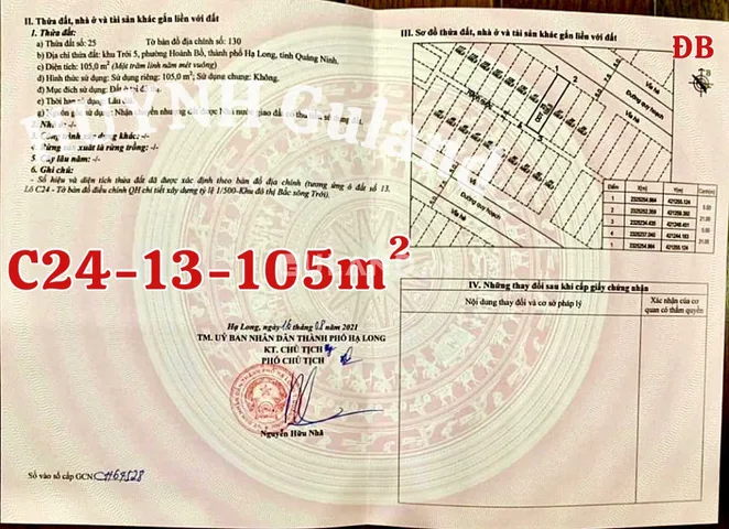 DỰ ÁN BẮC SÔNG TRỚI - HOÀNH BỒ