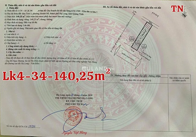 TĐC KHU TRỚI 5 - HOÀNH BỒ