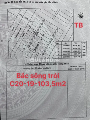 DỰ ÁN BẮC SÔNG TRỚI - HOÀNH BỒ
