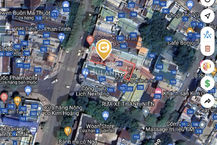 Bán nhà 295m² 45 tỷ tại Phường Thắng Lợi Thành phố Buôn Ma Thuột