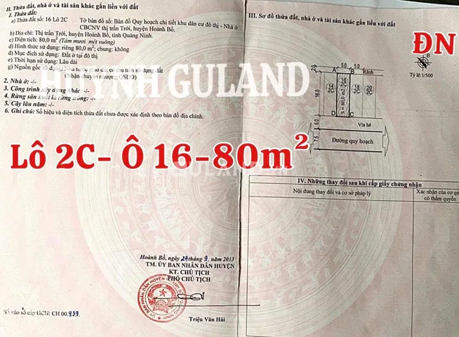 DỰ ÁN BẢO LONG - HOÀNH BỒ