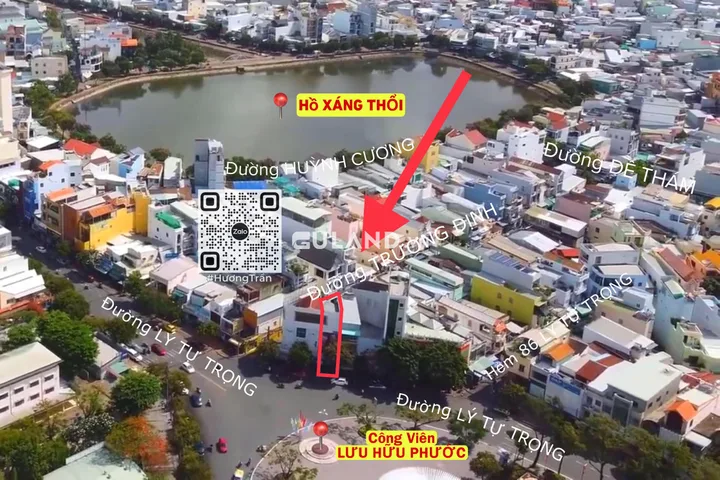 Hiếm!!! Bán nhà 2 mặt tiền ngay đối diện công viên Lưu Hữu Phước, mặt tiền đường Lý Tự Trọng, P. An Phú
