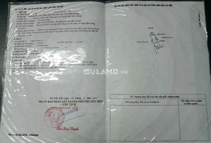 Mua Đất Tặng Nhà cấp 4 Lê Hồng Phong Phú Thọ