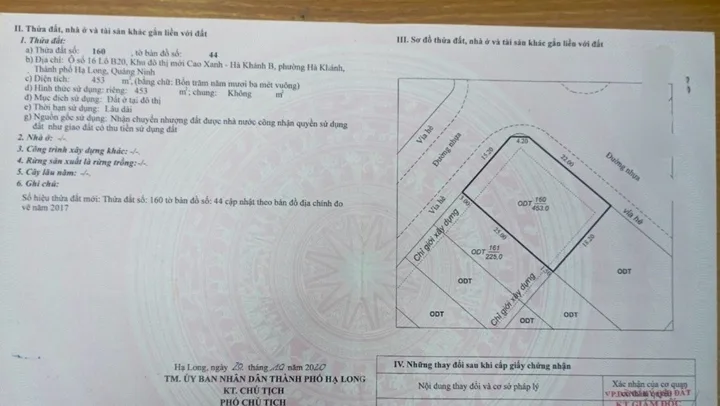 BÁN Ô GÓC ĐÔ THỊ HÀ KHÁNH B,HẠ LONG,QUẢNG NINH