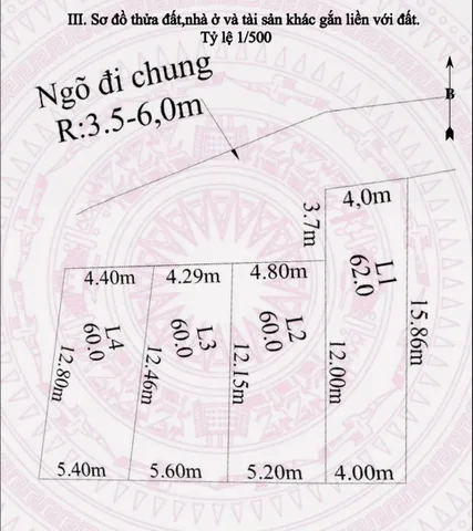 bán lô đất 60m2 xã Thiên Hương, Thủy Nguyên. giá 900 triệu