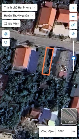 08.2026.bán lô đất 94m2 mặt đường nhựa xã Gia Minh , Thủy Nguyên, giá 1,15 tỷ