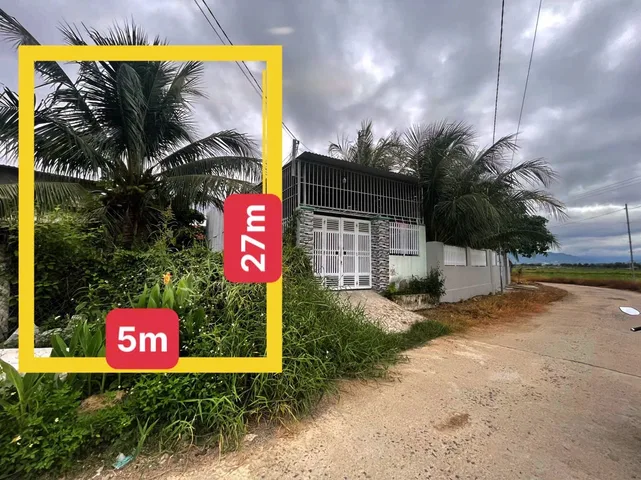 Bán đất 136m² ngang 5m, giảm giá nhanh còn 1.3 tỷ tại Xã Diên Lạc Huyện Diên Khánh