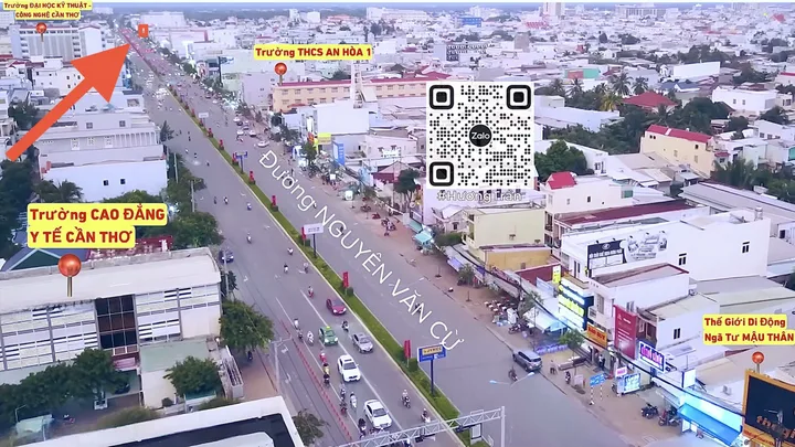 NỀN ĐẤT HIẾM HOI CỦA MẶT TIỀN NGUYÊN VĂN CỪ - NGAY TRƯỜNG ĐẠI HỌC KỸ THUẬT CÔNG NGHỆ