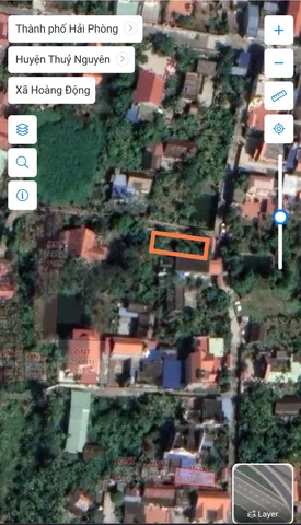 bán lô góc mặt đường thôn, 80m2 xã Hoàng Động, thủy nguyên.giá 1,52 tỷ.