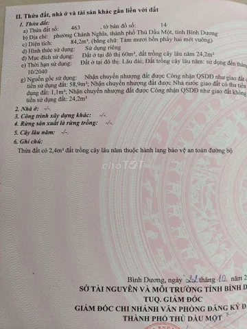 🔥Đất trung tâm Chánh Nghĩa🔥Đ ôtô hẻm CMT8 QUA LTK.CÁCH CHỢ TDM 500m
