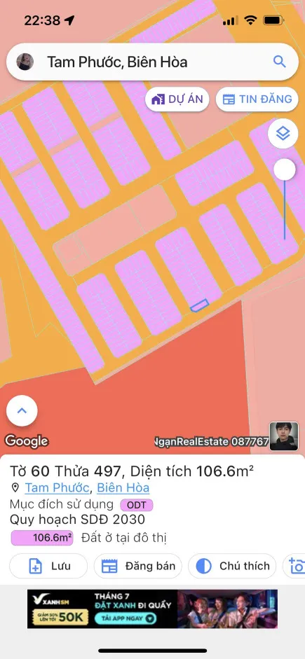 Mặt tiền kinh doanh buôn bán, Khu dân cư Tín nghĩa đường chính