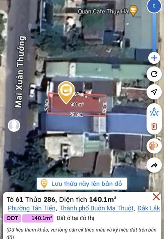 Bán nhà 140m² ngang 7m * 20m MẶT TIỀN MAI XUÂN THƯỞNG