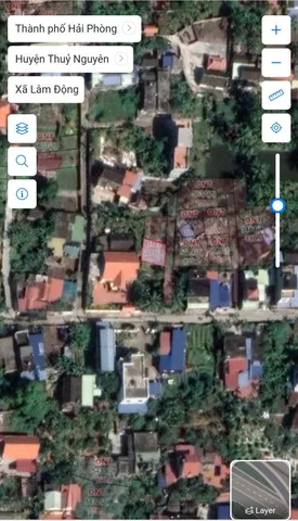Bán đất 69.5m² 1.28 tỷ tại Xã Lâm Động Huyện Thuỷ Nguyên. cách 30m ra đường liên thôn. liên hệ 0362558882